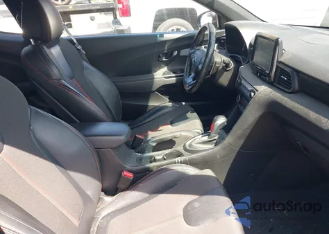 2019 Hyundai Veloster Turbo from USA, damaged, VIN KMHTH6AB5KU010488